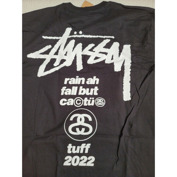 NWT STUSSY Cactus Plant Flea Market CPFM Black Long Sleeve T-Shirt AUTHENTIC, L - Picture 8 of 8